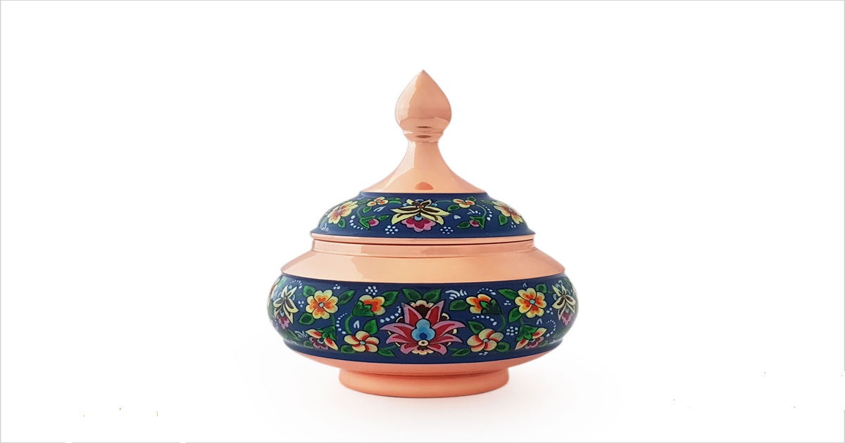 قیمت قندان مس و پرداز