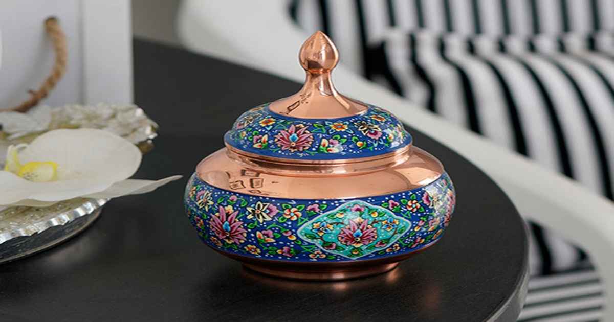 انواع قندان مس و پرداز