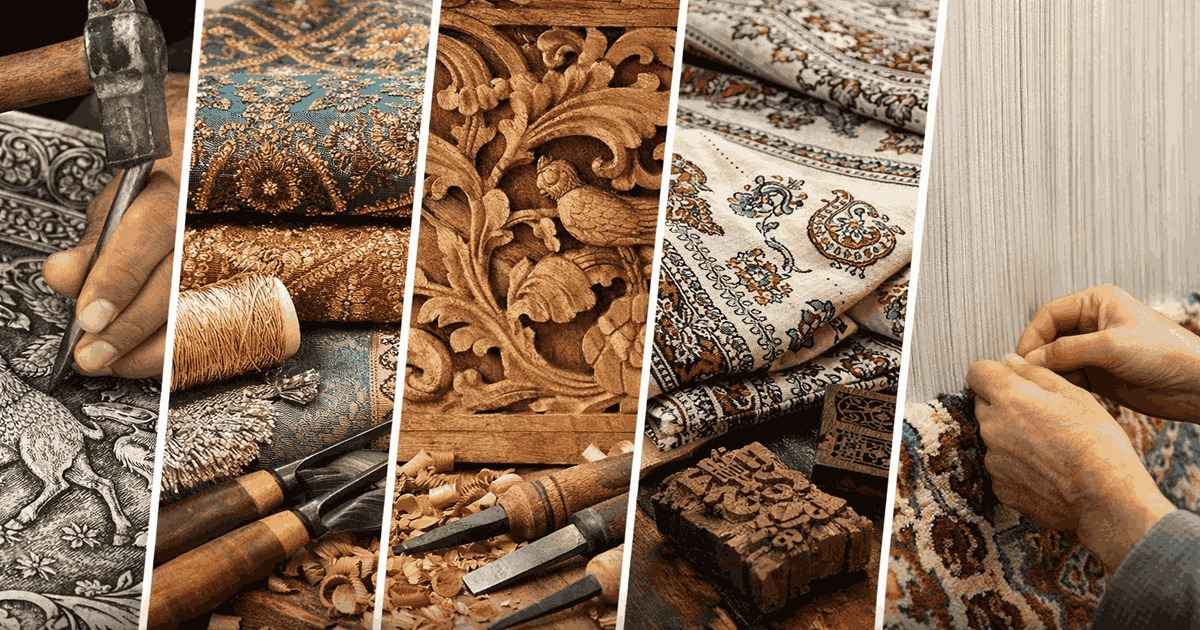 معروف ترین صنایع دستی اصفهان