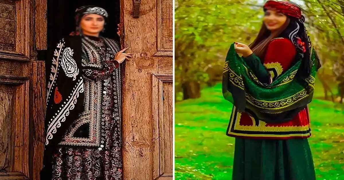 لباس محلی زنان لر در لرستان، یکی دیگر از لباس های محلی زنان است.