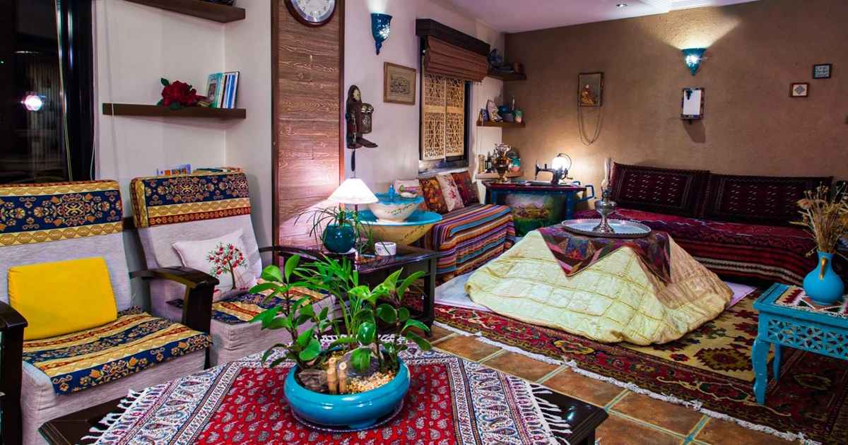 یک ایده تزیین خانه سنتی، تزیین خانه سنتی با ترکیب سنت و مدرنیته است.