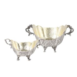 میوه خوری کشکولی چهارپایه شماره 1 اثر استاد اسدی