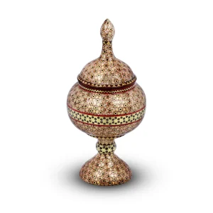 گزخوری تمام خاتم 16 سانتی اعلاء اثر استاد کروبی