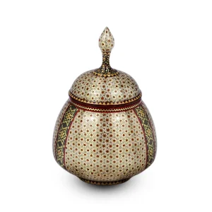قندان تمام خاتم دیواره دار 25 سانتی اعلاء اثر استاد کروبی