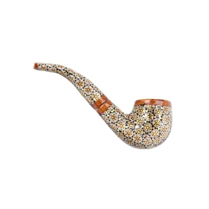 پیپ خاتم شیشی اعلاء کوچک اثر استاد خادم
